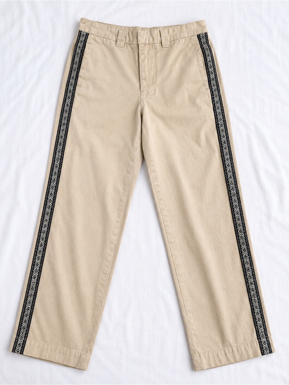 Urban Outfitters Side Stripe Chino Pants 28 Khaki Y2K Streetwear Skater